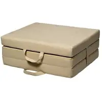 Viking Choice Vikbar madrass gästmadrass 80x200 cm tjocklek 10 cm benvit