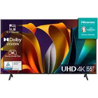 Hisense 55A6N - 55 Diagonal klass A6N Series LED-bakgrundsbelyst LCD-TV - Smart TV - VIDAA - 4K UHD (2160p) 3840 x 2160 - HDR - Direct LED - svart