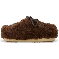 Moon Boot för kvinnor. 80D1470080 Evx Curly bruna träskor (39/40), Karta, Ingen, Casual