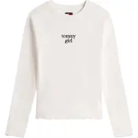 Tommy Hilfiger Tommy Jeans Tommy Girl Logo Slim Long Sleeve T-Shirt