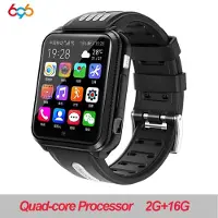 Essager H1/w5 4g Gps Wifi Plats Student/barn Smart Watch Telefon Android System Klocka App Installera Blue Tooth Smartwatch Sim Card Boy standard