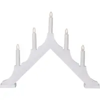 Star Trading Ljusstake Alma Vit 44cm