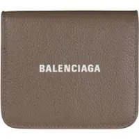 Balenciaga Wallet Cash Mini Nude
