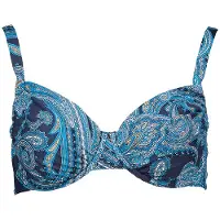 LASCANA Bikiniöverdel 'Boho' marinblå