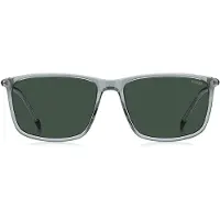 HUGO Clear-acetate sunglasses with tubular temples