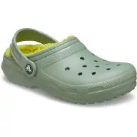 Crocs Classic Fodrad Termoplast Barn Mossklossar