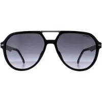 Carrera Aviator Mens Black Burgundy Grey Gradient 315/S
