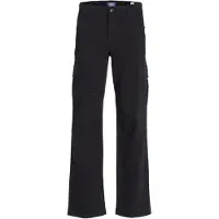 Jack & Jones Byxor - JpstKane - Noos - Svart - - 10 år (140) - Byxor - Bomull