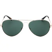 Banana Republic Green Lens Gold Solglasögon