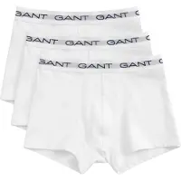 Gant Boxershorts Trunk 3-pack Vit Storlek