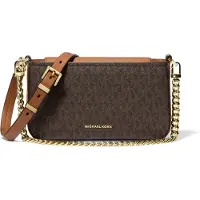 Michael Kors Axelremsväska brun / choklad / konjak