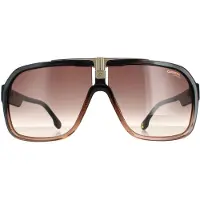 Carrera Aviator Mens Black Brown Brown Gradient 1014/S