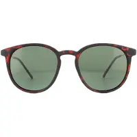 Montana Solglasögon MP33 D Brown Turtle Rubbertouch G15 Green Polarized