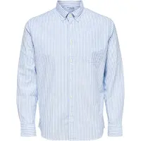 Selected Regrick Oxford Flex Skjorta Med Långa ärmar