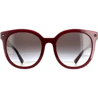 Valentino Rund Dam Bordeaux Grå Gradient VA4083