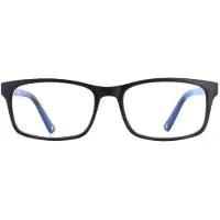 Montana Rektangulära Unisex Matt Svarta Glasögon