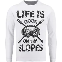 Key Largo T-shirt 'Slopes' svart / vit