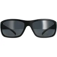 Arnette Rectangle Mens Transparent Grey Dark Grey Polarized Uka-Uka AN4290