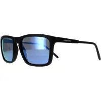 Arnette Rektangel Unisex Matt Svart Mörkgrå Spegel Vatten Polariserad AN4283 Shyguy