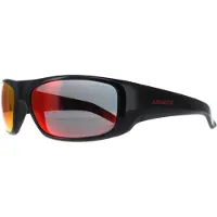 Arnette Rektangulär Herr Svart Orange Hot Shot AN4182