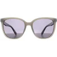 Montanaeyewear Butterfly Dam Shiny Grey Cream Smoke Polariserad MP190