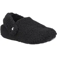 Crocs Classic Cozzzy Polyestersvarta Tofflor