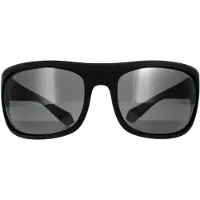Polaroid Wrap Mens Black Grey Grey Polariserade solglasögon