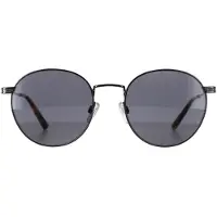 Ted Baker Round Herr Mörk Gunmetal Grå TB1693 Ellis