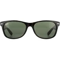 Ray-Ban Solglasögon New Wayfarer 2132 902 Tortoise Green 52mm
