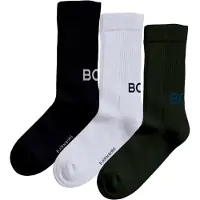 Björn Borg Core Crew Polyamide Socks 3-pack Multi, 36-40