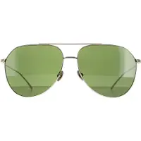 Lacoste Aviator Unisex Glänsande Guld Grön L209S
