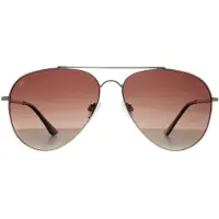 Prive Revaux Aviator Unisex Champagne Guld Brun Gradient Cali