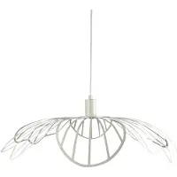 Dyberg Larsen Design pendellampa Blumen, dimbar, Vitt / opal, Vardagsrum / matsal, Metall, Design, Pendellampa