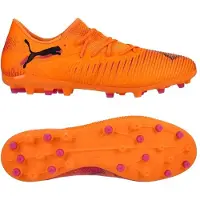 Puma Future 8 Match Låg MG Hot Pursuit - Orange/Svart/Ravish - Multi Ground (MG), storlek 44