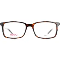 HUGO BOSS Hugo by Square Mens Havana Grey Glasögon