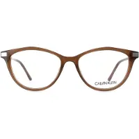Calvin Klein Cat Eye Womens Milky Taupe Glasögon
