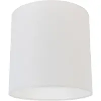 QAZQA Tyglampskärm vit 25/25/25
