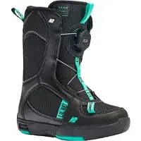 K2 Snowboard - Snowboardboots barn - Lil Kat Black för Unisex - Barnstorlek 34 - Svart