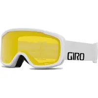 Giro Roam Flash Goggle, Vit, Män, Sfärisk lins, Polykarbonat, Vit, Grön, Gul