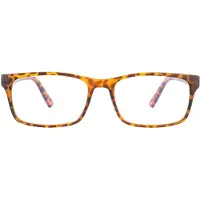 Montana Rektangulär Matt Turtle Brown Unisex Dam Glasögonbågar
