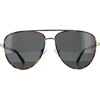 Polaroid Aviator Unisex Guld Havanna Grå Polariserade solglasögon