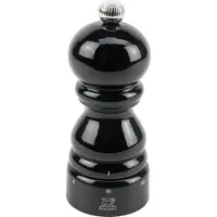Peugeot PARIS kryddkvarn för salt 12 cm, svart lack, u-select
