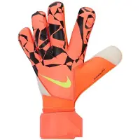 Nike Målvaktshandske Vapor Grip 3 Max Voltage - Orange/Svart/Neon - Gräs (FG), storlek 6