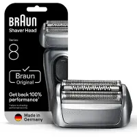 Braun Series 8 83 M, Rakhuvud, 1 huvuden, Svart, Rostfritt stål, 18 månad (er), , Series 8