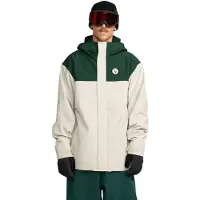 Volcom - Skidjackor - Buckthreeeighty Jacket Stone för UnisexUll - Storlek M - Beige