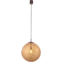 Paul Neuhaus Hänglampa Greta, dimbar, Mässing / guld, Vardagsrum / matsal, Metall, Lantlig / rustik, Pendellampa
