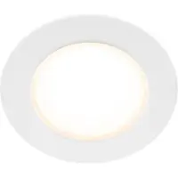 Llitt Doris 230V Dimbar downlight spotlight 3000K 400lm IP65 Vit