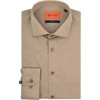 Suitable Skjorta Piké Beige Storlek