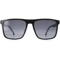 Carrera Rectangle Mens Black and White Dark Grey Gradient 8064/S