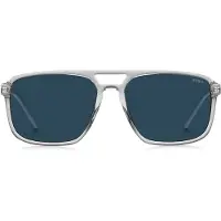 HUGO Clear-acetate sunglasses with rubber logo
